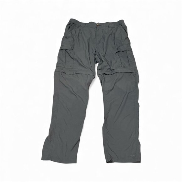Columbia GRT Men's Convertible Hiking Trail Pants Shorts Gray Size LARGE - Picture 1 of 3